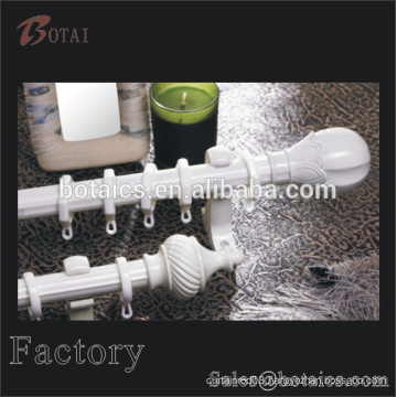 steel window decorative plastic rod end